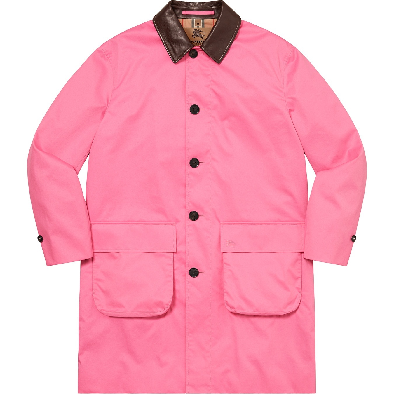 Supreme®/Burberry® Leather Collar Trench view 11